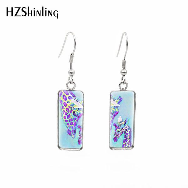 2019 selling new moon giraffe rectangular earring glass dome jewelry colorful giraffe fish hook earring, Silver
2019 selling new moon giraffe rectangular earring glass dome jewelry colorful giraffe fish hook earring, Silver