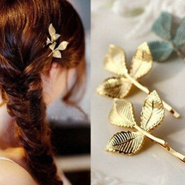 fashion women leaf hair clip snap barrette stick hairpin accessories gift 3fs, Blue;gray
fashion women leaf hair clip snap barrette stick hairpin accessories gift 3fs, Blue;gray