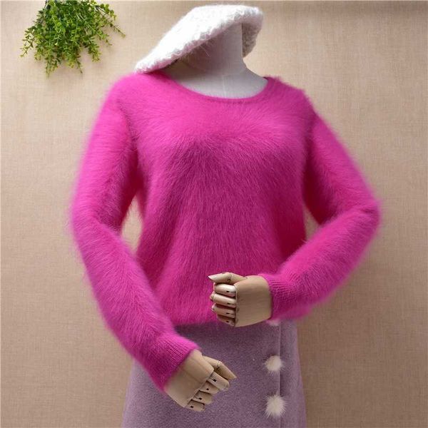 autumn winter casual women pulloverangora hair knitted mink cashmere sweaters clothes s mall sze, White;black
autumn winter casual women pulloverangora hair knitted mink cashmere sweaters clothes s mall sze, White;black