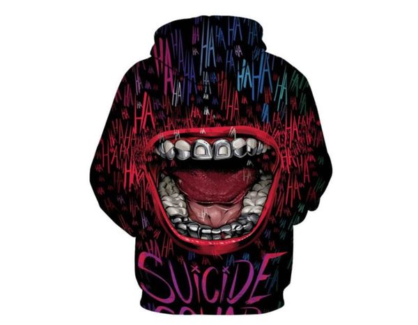 big mouth print man hoodies fashion laugh funny donna spring and autumn couples matching clothes, Black
big mouth print man hoodies fashion laugh funny donna spring and autumn couples matching clothes, Black