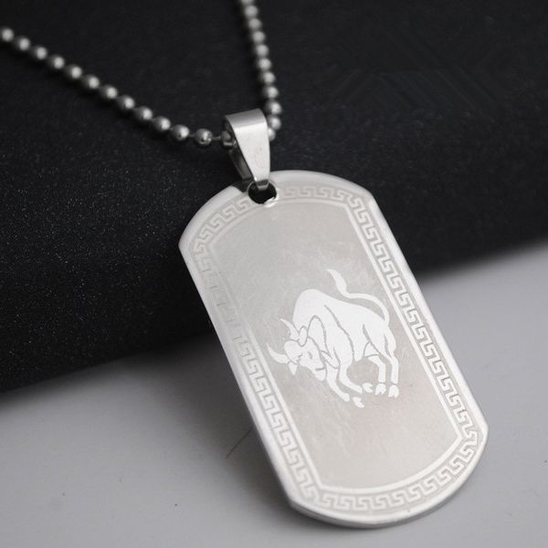 all stainless steel 12 twelve constellation logo necklace 12 zodiac symbol amulet necklace korean lucky 12 constellation symbol necklace, Silver
all stainless steel 12 twelve constellation logo necklace 12 zodiac symbol amulet necklace korean lucky 12 constellation symbol necklace, Silver