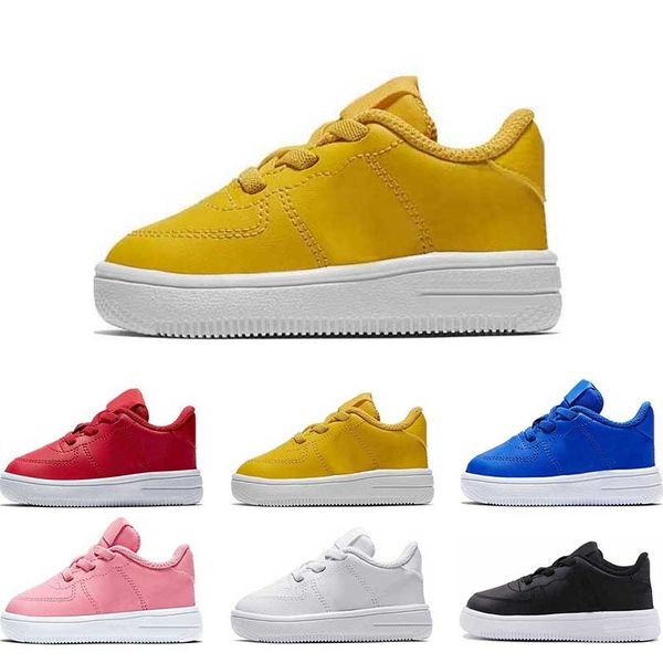 2019 kids designer shoes for girl boys pink tirple white oreo bule yellow red leather flat platform fashion size 22-35
2019 kids designer shoes for girl boys pink tirple white oreo bule yellow red leather flat platform fashion size 22-35