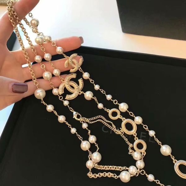 Women fa hion 18k gold necklace natural pearl necklace weater multilayer diamond necklace import cry tal brooch bridal jewelry jewelry
Women fa hion 18k gold necklace natural pearl necklace weater multilayer diamond necklace import cry tal brooch bridal jewelry jewelry