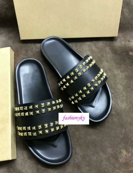 donna studded flat slippers designer luxury red bottoms shoes men rivet spikes flat slippersoriginal box, Black
donna studded flat slippers designer luxury red bottoms shoes men rivet spikes flat slippersoriginal box, Black
