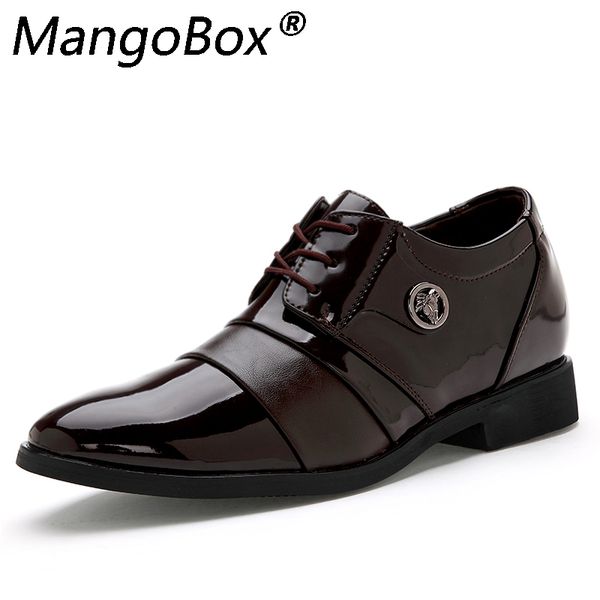 spring fashion oxford business mens shoes genuine leather soft casual breathable men's flats increase within shoes, Black
spring fashion oxford business mens shoes genuine leather soft casual breathable men's flats increase within shoes, Black