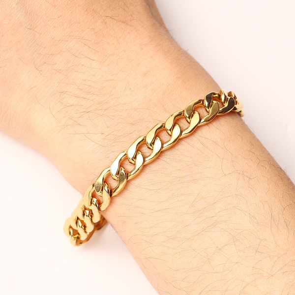 cacana stainless steel chain bracelets for man women gold silver color for pendant 2.3nk donot fade jewelry a1201, Black
cacana stainless steel chain bracelets for man women gold silver color for pendant 2.3nk donot fade jewelry a1201, Black