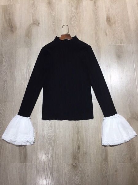 ah02204 fashion women's sweaters 2020 runway luxury european design party style women's clothing, White;black
ah02204 fashion women's sweaters 2020 runway luxury european design party style women's clothing, White;black