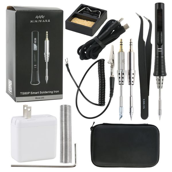 mini ts80 upgraded version type c usb smart oled adjustable electric soldering iron sleep mode repair set ts80p for pcb solder
mini ts80 upgraded version type c usb smart oled adjustable electric soldering iron sleep mode repair set ts80p for pcb solder