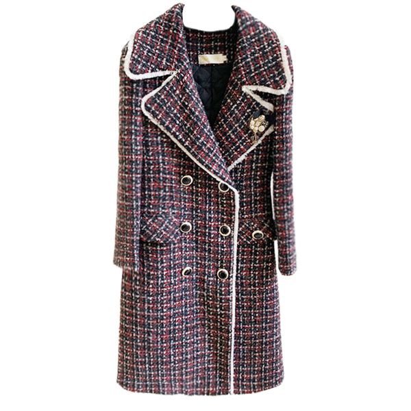 new long winter clip cotton wool coat whom hepburn wind show thin cloth coat female small sweet wind, Black
new long winter clip cotton wool coat whom hepburn wind show thin cloth coat female small sweet wind, Black