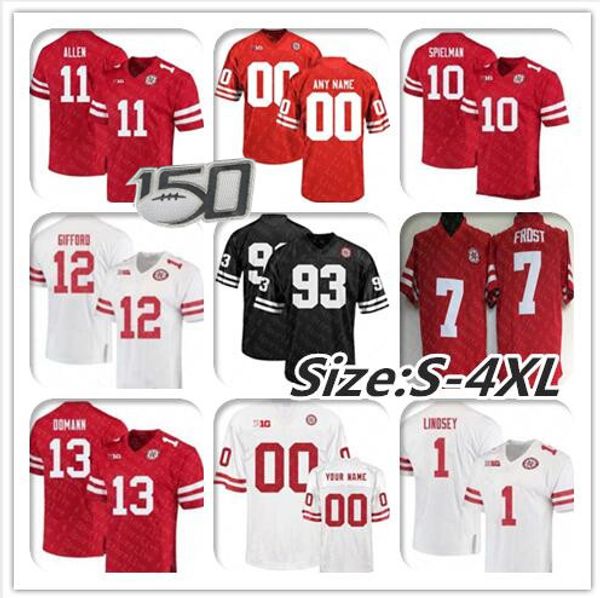 custom 2019 men nebraska cornhuskers ncaa college football 2 adrian martinez 10 jd spielman stanley morgan jr. scott frost lee jersey 4xl, Black
custom 2019 men nebraska cornhuskers ncaa college football 2 adrian martinez 10 jd spielman stanley morgan jr. scott frost lee jersey 4xl, Black
