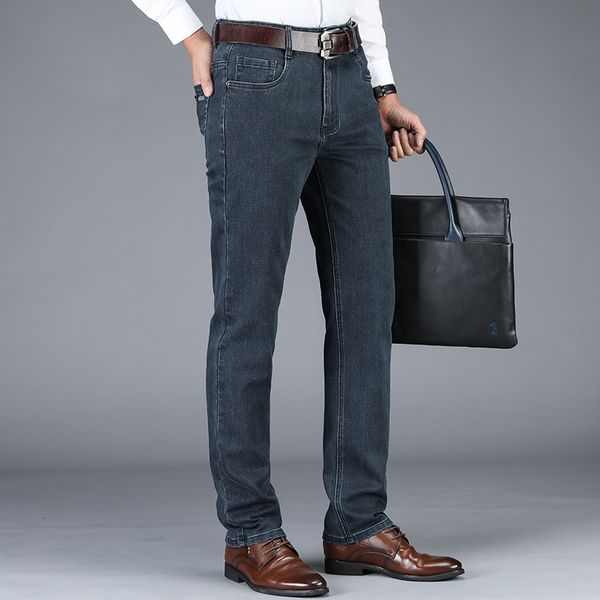 autumn fashion men jeans vintage designer straight fit casual business jeans men simple classical size 28-42, Blue
autumn fashion men jeans vintage designer straight fit casual business jeans men simple classical size 28-42, Blue