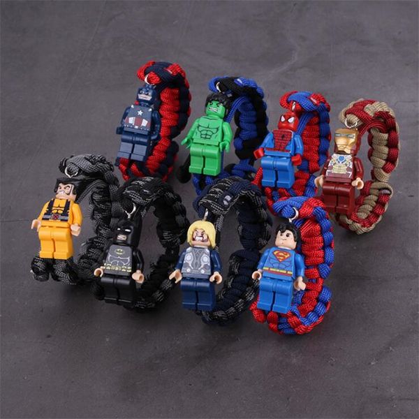 building block weave bracelet 27 styles superhero cartoon movie character bracelets lovely students kids bracelet gifts ss393, Red;brown
building block weave bracelet 27 styles superhero cartoon movie character bracelets lovely students kids bracelet gifts ss393, Red;brown
