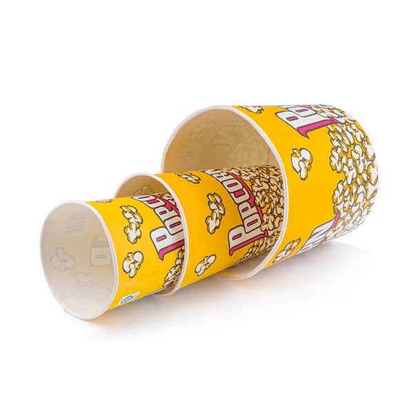 50pcs creative disposable popcorn paper cup american style high capacity cinema outdoor barbecue food packaging cups
50pcs creative disposable popcorn paper cup american style high capacity cinema outdoor barbecue food packaging cups