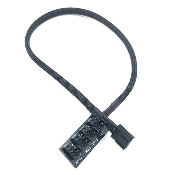 sxdool case pc cooler fan power cable 1 female to 4 male 4pin socket fan hub splitter cable for 3pin&4pin pwm
sxdool case pc cooler fan power cable 1 female to 4 male 4pin socket fan hub splitter cable for 3pin&4pin pwm