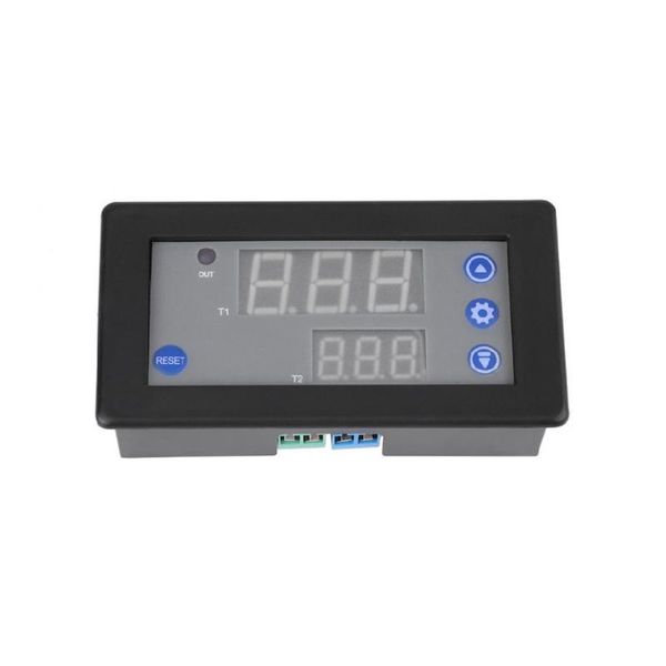 12v digital cycle twin timer delay relay module 3 timing ranges 18 groups settings high power 1500w for timing switch control
12v digital cycle twin timer delay relay module 3 timing ranges 18 groups settings high power 1500w for timing switch control
