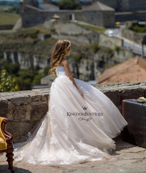 white princess flower girl dresses for wedding crystals beaded satin and tulle girls pageant gowns baby birthday party dress custom made, White;blue
white princess flower girl dresses for wedding crystals beaded satin and tulle girls pageant gowns baby birthday party dress custom made, White;blue