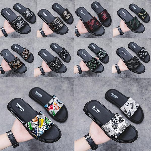 10 colors men's shoes sandals and slippers street hip-hop sports tide brand word drag non-slip indoor and outdoor wear beach sho, Black
10 colors men's shoes sandals and slippers street hip-hop sports tide brand word drag non-slip indoor and outdoor wear beach sho, Black
