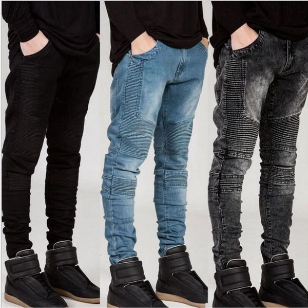 summer pants straight ripped jeans pleated zipper for mens clothing jeans slim fit styles fashion hip hop designer causal, Blue
summer pants straight ripped jeans pleated zipper for mens clothing jeans slim fit styles fashion hip hop designer causal, Blue