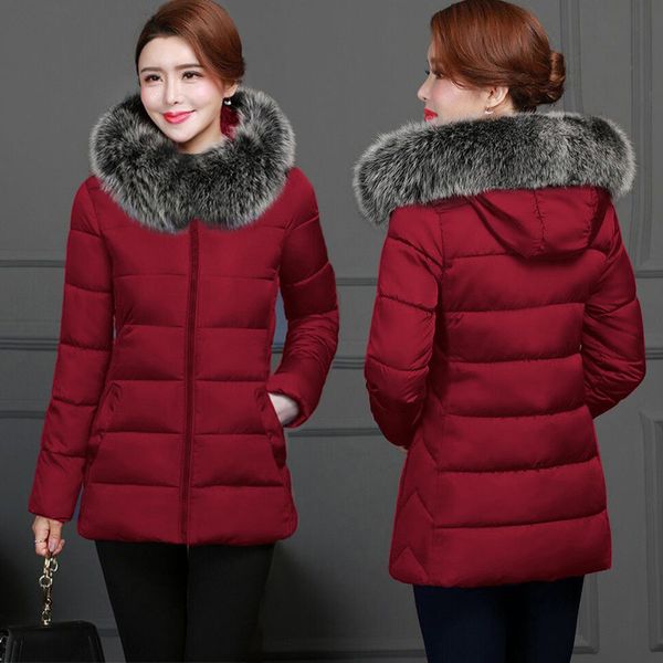 women's down & parkas autumn winter warm jacket female 2021 fashion coat women false collar cotton large size 5xl, Black
women's down & parkas autumn winter warm jacket female 2021 fashion coat women false collar cotton large size 5xl, Black