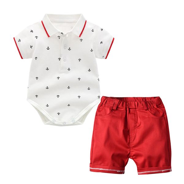 baby clothes newborn children casual cotton suits boys romper red shorts kids summer outfits new born boy kid first gift, White
baby clothes newborn children casual cotton suits boys romper red shorts kids summer outfits new born boy kid first gift, White