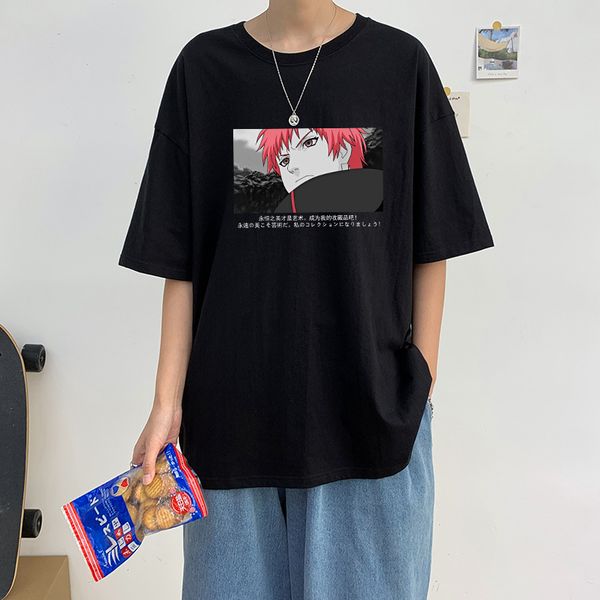 men's t-shirts anime naruto sasori t-shirt short sleeve harajuku t shirt for men women ulzzang clothes hip hop tshirt male streetwear t, White;black
men's t-shirts anime naruto sasori t-shirt short sleeve harajuku t shirt for men women ulzzang clothes hip hop tshirt male streetwear t, White;black