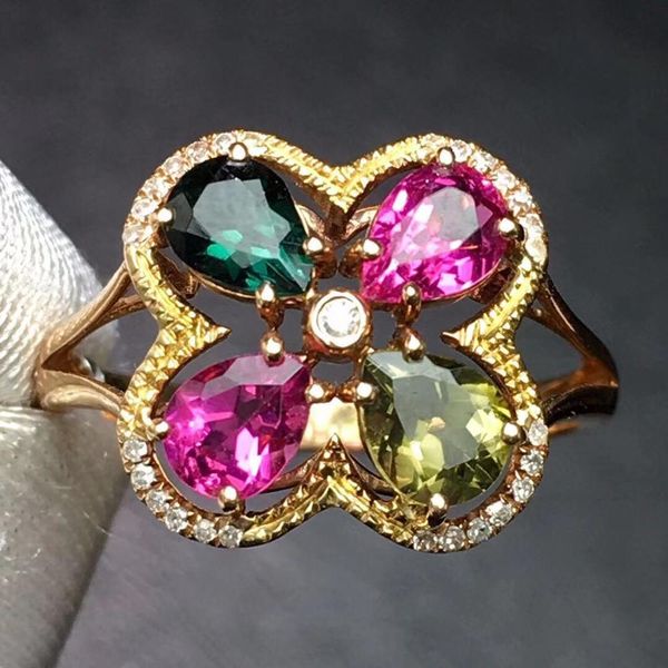 tourmaline ring 1.8ct pure 18 k gold jewelry natural colorful tourmaline gemstones diamonds female rings for women fine ring, Golden;silver
tourmaline ring 1.8ct pure 18 k gold jewelry natural colorful tourmaline gemstones diamonds female rings for women fine ring, Golden;silver
