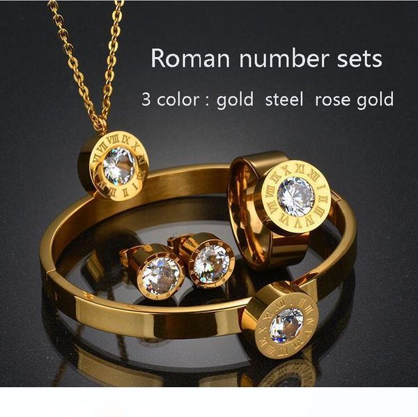 brand stainless steel dubai cz ring bracelet earrings necklace set rose gold color cz stone jewelry set for women, Silver
brand stainless steel dubai cz ring bracelet earrings necklace set rose gold color cz stone jewelry set for women, Silver