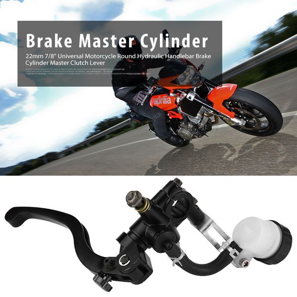 22mm 7/8" universal motorcycle hydraulic handlebar brake pump cylinder master clutch lever left
22mm 7/8" universal motorcycle hydraulic handlebar brake pump cylinder master clutch lever left