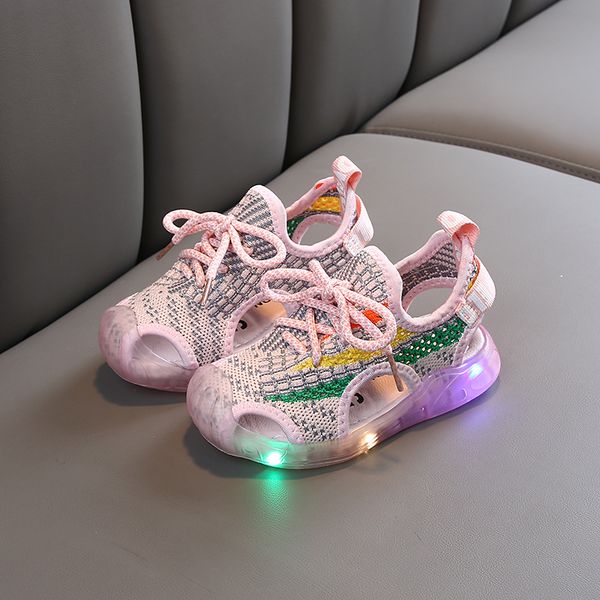 2020 new children luminous sandals toddler baby breathable comfortable glowing jelly shoes boys girls stretch mesh sport shoes, Black;red
2020 new children luminous sandals toddler baby breathable comfortable glowing jelly shoes boys girls stretch mesh sport shoes, Black;red
