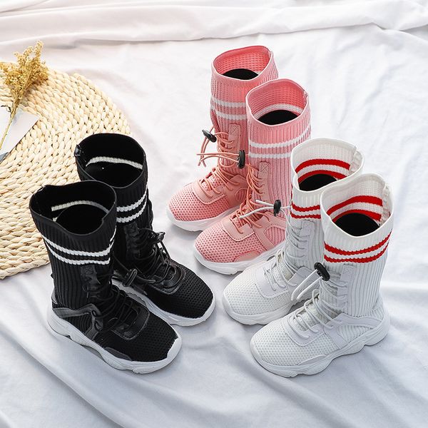 girls socks shoes spring and autumn new long boots children' boots high-knit socks, Black;grey
girls socks shoes spring and autumn new long boots children' boots high-knit socks, Black;grey