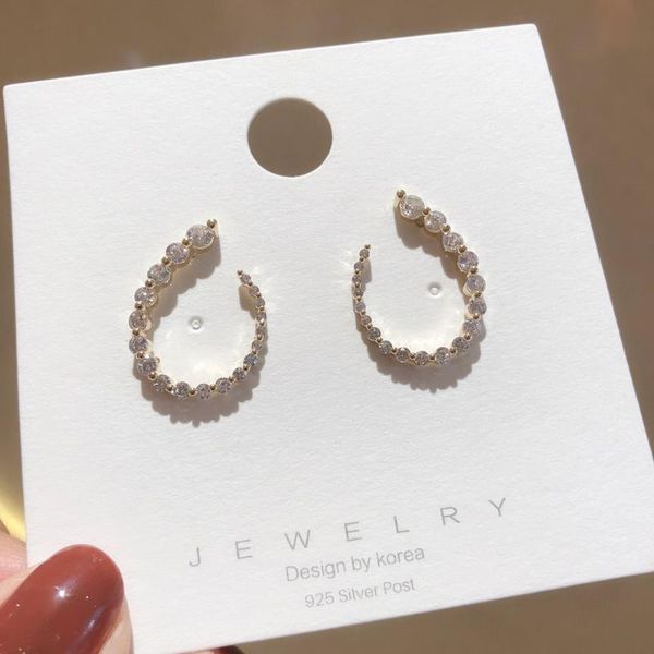 korea retro elegant rhinestones open ellipse simple geometric hoop earrings for girl fashion jewelry accessories, Golden;silver
korea retro elegant rhinestones open ellipse simple geometric hoop earrings for girl fashion jewelry accessories, Golden;silver