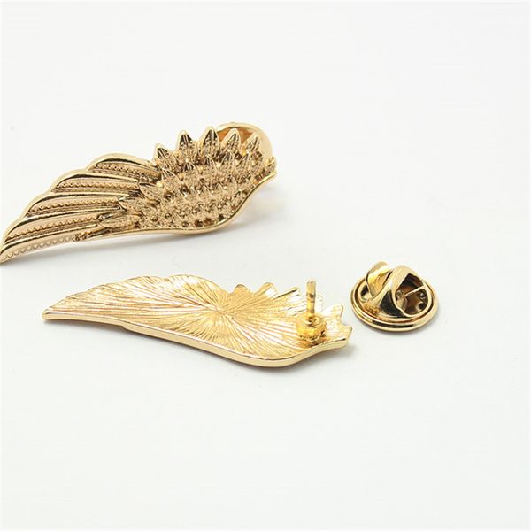 sunshine punk wings style collar pin brooch for women vintage angel wing gold silver jewelry gold silver sweater shirt brooch, Gray
sunshine punk wings style collar pin brooch for women vintage angel wing gold silver jewelry gold silver sweater shirt brooch, Gray