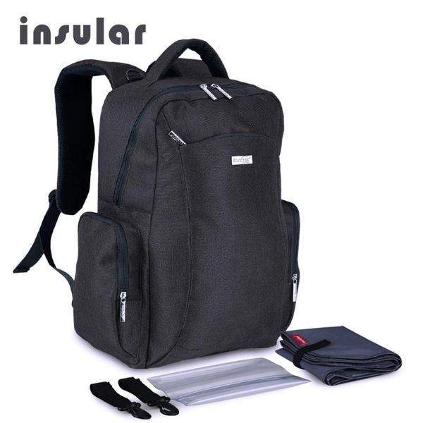 insular baby diaper nappy bag multifunctional double shoulder bag mummy nylon mother travel baby diaper nappy portable
insular baby diaper nappy bag multifunctional double shoulder bag mummy nylon mother travel baby diaper nappy portable