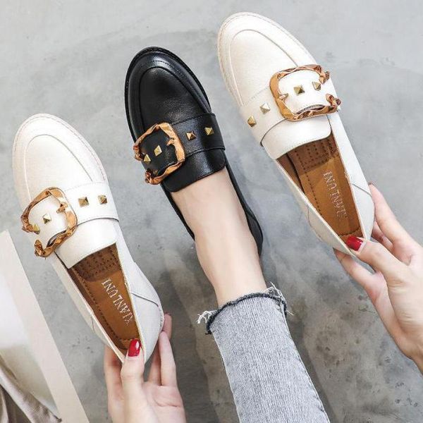 new women's platform flats dress oxford shoes lady loafers and slip ons moccasins round toe leather shoes footwear ing, Black
new women's platform flats dress oxford shoes lady loafers and slip ons moccasins round toe leather shoes footwear ing, Black