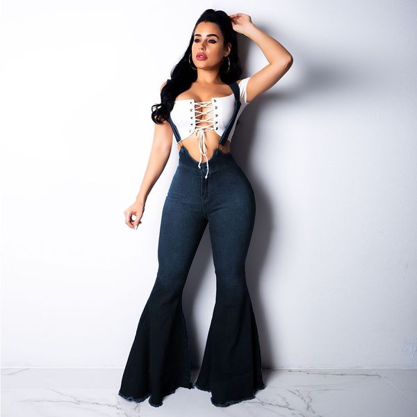women slim 2019 new spring cowboy overalls cool denim pencil pants ripped holes lady casual jeans jumpsuits vaqueros mujer#z30, Blue
women slim 2019 new spring cowboy overalls cool denim pencil pants ripped holes lady casual jeans jumpsuits vaqueros mujer#z30, Blue