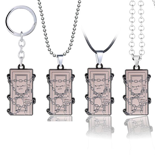 game silent hill 2 keychain pendant keyring long necklaces for men women movie jewelry gifts, Silver
game silent hill 2 keychain pendant keyring long necklaces for men women movie jewelry gifts, Silver