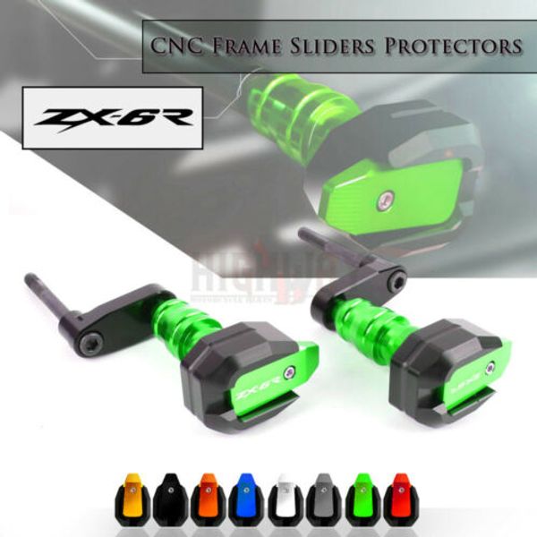 motorcycle falling protection frame slider fairing guard anti crash pad protector for ninja zx-6r 636 13-17
motorcycle falling protection frame slider fairing guard anti crash pad protector for ninja zx-6r 636 13-17