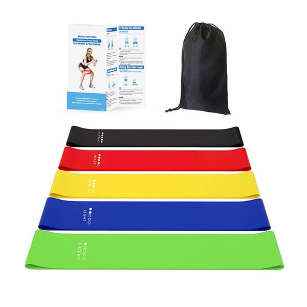 5 colors yoga resistance bands set fitness bands expander tube gymnastics yoga training band workout equipment indoor
5 colors yoga resistance bands set fitness bands expander tube gymnastics yoga training band workout equipment indoor