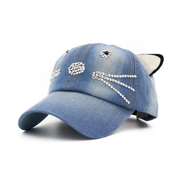 spring and summer children's cowboy baseball cap male treasure female treasure cat ear flat edge hat sun protection sun hat licvs, Black;white
spring and summer children's cowboy baseball cap male treasure female treasure cat ear flat edge hat sun protection sun hat licvs, Black;white