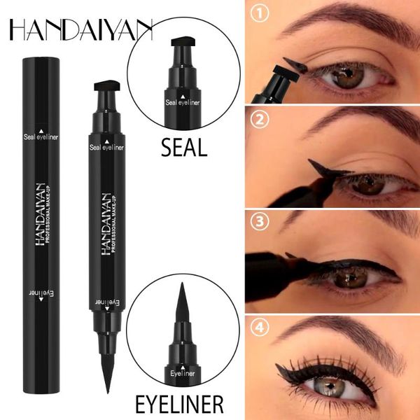 double headed seal black eyeliner long lasting waterproof quick drying triangle seal eyeliner eye maquiagem stamps eye liner
double headed seal black eyeliner long lasting waterproof quick drying triangle seal eyeliner eye maquiagem stamps eye liner
