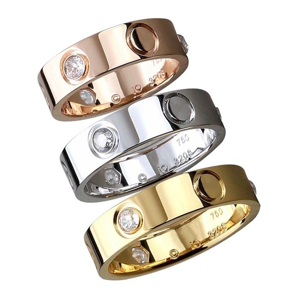 2019 new classic stainless steel gold love married engagement couple ring for woman man fashion designer eternal zircon jewelry for women, Silver
2019 new classic stainless steel gold love married engagement couple ring for woman man fashion designer eternal zircon jewelry for women, Silver