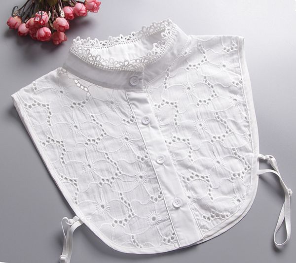 detachable collar false removable collar women lapel cap sleeve choker necklace shirt fake lace hollow cotton stand collar shirt female, White
detachable collar false removable collar women lapel cap sleeve choker necklace shirt fake lace hollow cotton stand collar shirt female, White