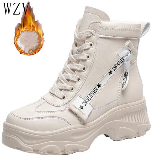 winter warm sneakers for women snow boots velvet fur winter 2019 female ankle boots platform fur causal shoes woman g39, Black
winter warm sneakers for women snow boots velvet fur winter 2019 female ankle boots platform fur causal shoes woman g39, Black