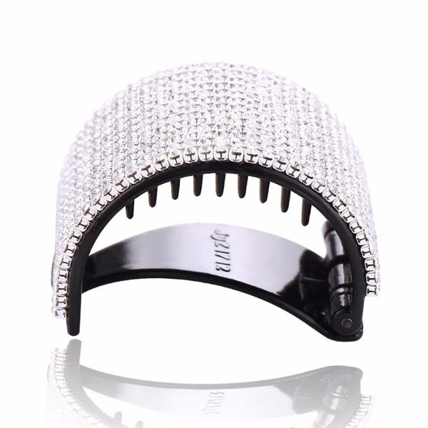 new round hair full crystals arched acrylic clips for women girls accessories hair clamp crab jewelry hc322, Golden;white
new round hair full crystals arched acrylic clips for women girls accessories hair clamp crab jewelry hc322, Golden;white