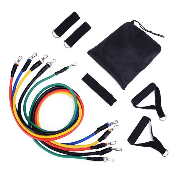 grid outdoor sports latex resistance bands workout exercise pilates yoga crossfit fitness tubes elastic pull rope 11 pcs/set
grid outdoor sports latex resistance bands workout exercise pilates yoga crossfit fitness tubes elastic pull rope 11 pcs/set