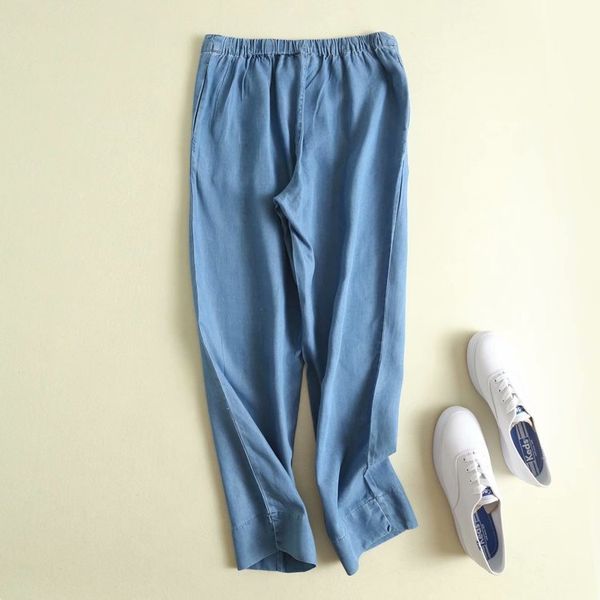 women's dress spring new style korean-style fashion thin drape semi-elastic high-waisted slit tencel jeans s27035, Blue
women's dress spring new style korean-style fashion thin drape semi-elastic high-waisted slit tencel jeans s27035, Blue