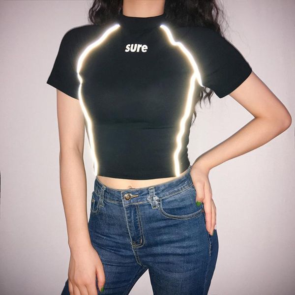 2020 new black slim cropped t shirt streetwear women short sleeve crewneck tshirt basic crop t-shirt womens, White
2020 new black slim cropped t shirt streetwear women short sleeve crewneck tshirt basic crop t-shirt womens, White