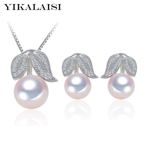 yikalaisi 925 sterling silver jewelry natural freshwater pearl set pendant neckalce stud earrings for women wedding gifts, Black
yikalaisi 925 sterling silver jewelry natural freshwater pearl set pendant neckalce stud earrings for women wedding gifts, Black