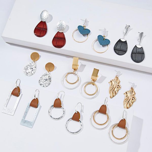 simple hollow metal round statement earrings women geometry circle teardrop dangle earrings fashion jewelry wholesale, Silver
simple hollow metal round statement earrings women geometry circle teardrop dangle earrings fashion jewelry wholesale, Silver