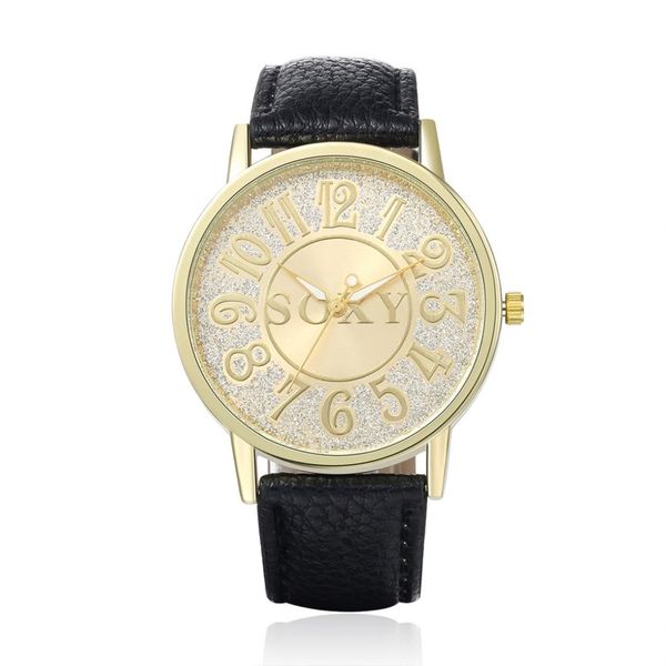 new 2019soxy watches women fashion leather straps womens wristwatch unique designer clock relogio masculino, Slivery;brown
new 2019soxy watches women fashion leather straps womens wristwatch unique designer clock relogio masculino, Slivery;brown